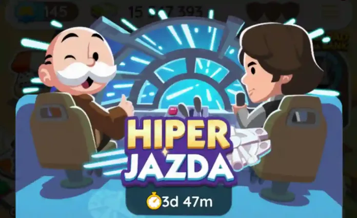 Wydarzenie Monopoly Go Hiper Jazda (lista nagród)